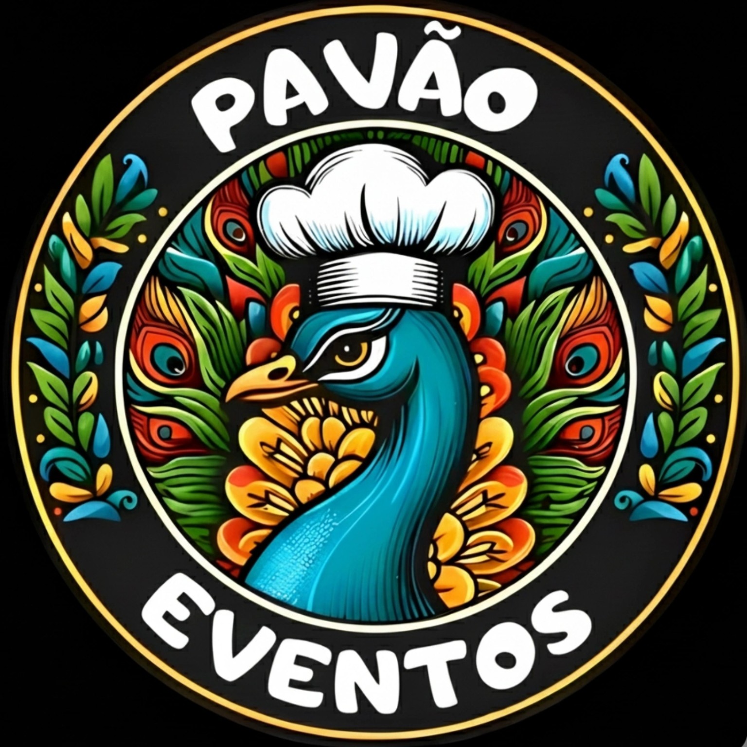 Pavão Eventos logo